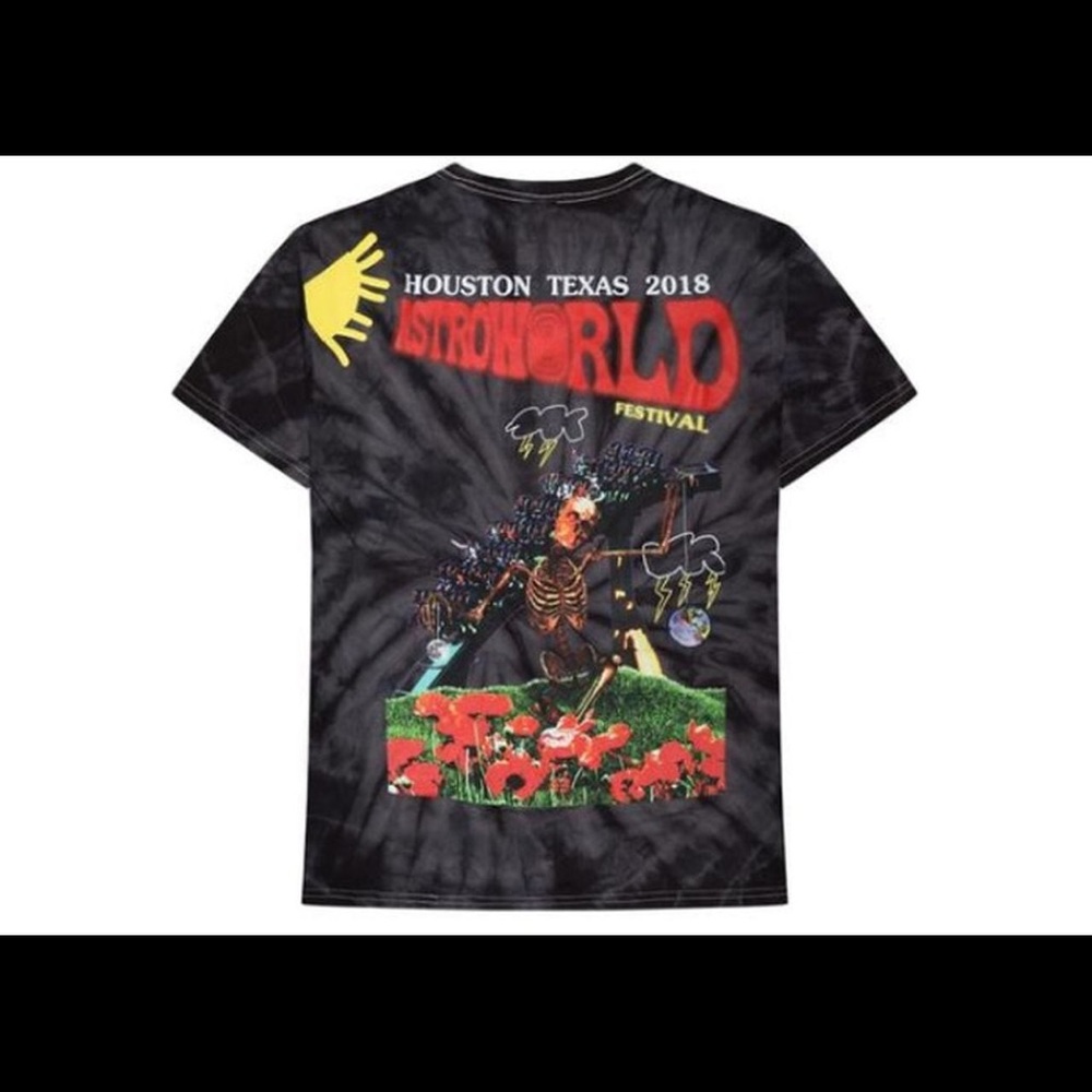 Travis Scott Houston Astroworld fest t-shirt